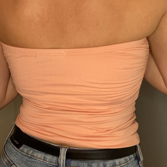 Peach Tube Top - Picture 4 of 4